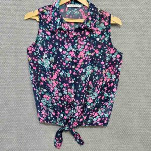 شومیز گل دار رنگی